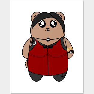 Ada Wong Bear Posters and Art